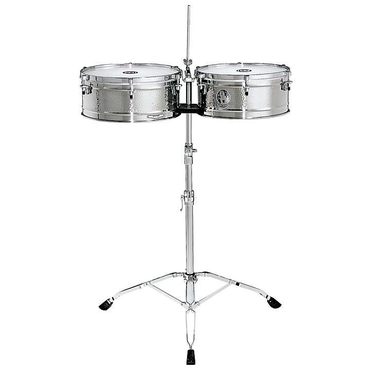 Luis Conte Stainless Steel Timbales