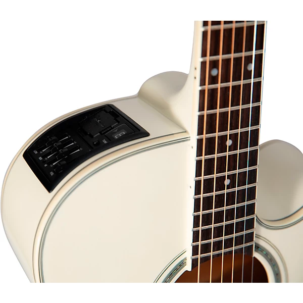 GN37CE NEX Acoustic Electric Guitar Pearl White