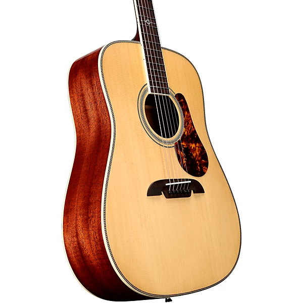 Alvarez MD60 Herringbone Dreadnought Acoustic Guitar Level 2 Natural