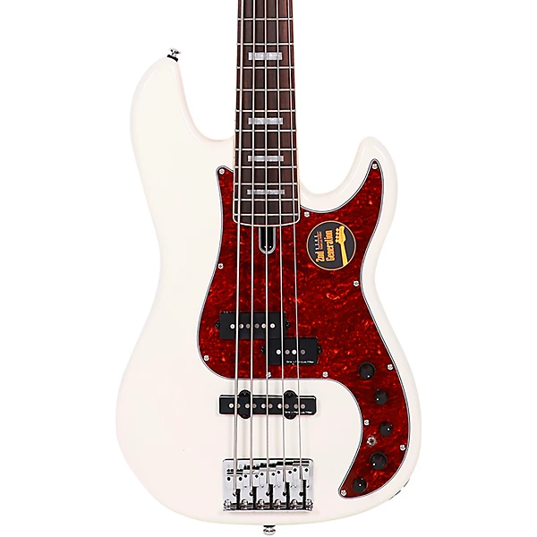 Marcus Miller P7 Alder 5 String Bass Antique White