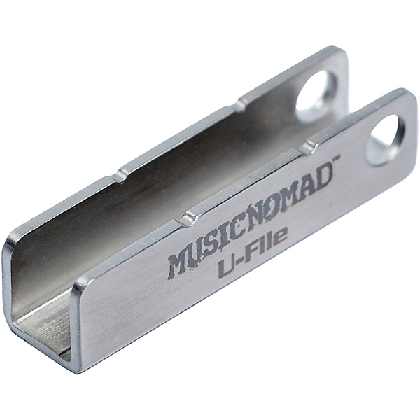 Music Nomad MN813 Diamond U File for Leveling Single Guitar Frets 3 Pack