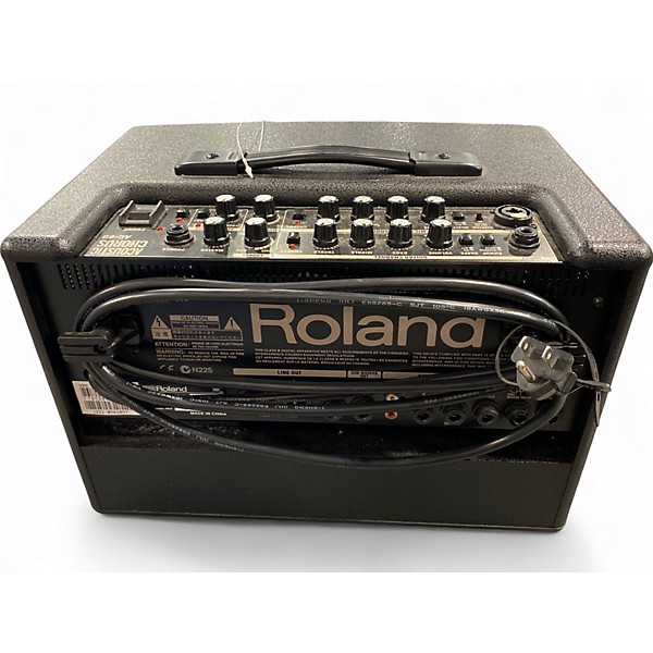 Used Roland AC60 60W 2X6.5 Acoustic Guitar Combo Amp