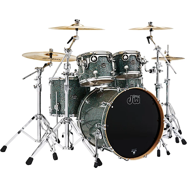 DW 4 Piece Cherry Performance Series Shell Pack Finish Ply Ocean Galaxy