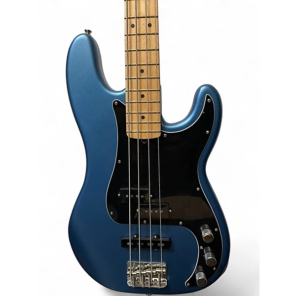 Used Fender American Performer Precision Bass Lake Placid Blue Electric Bass Guitar