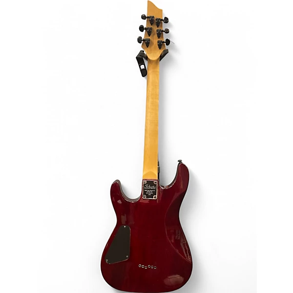 Schecter Guitar Research Used Schecter Guitar Research Gryphon Limited Edition RED FLAME Solid Body Electric Guitar.gc