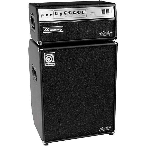 Heritage SVT CL 300W Tube Bass Amp Headwith 4x10 500W Bass Speaker Cab