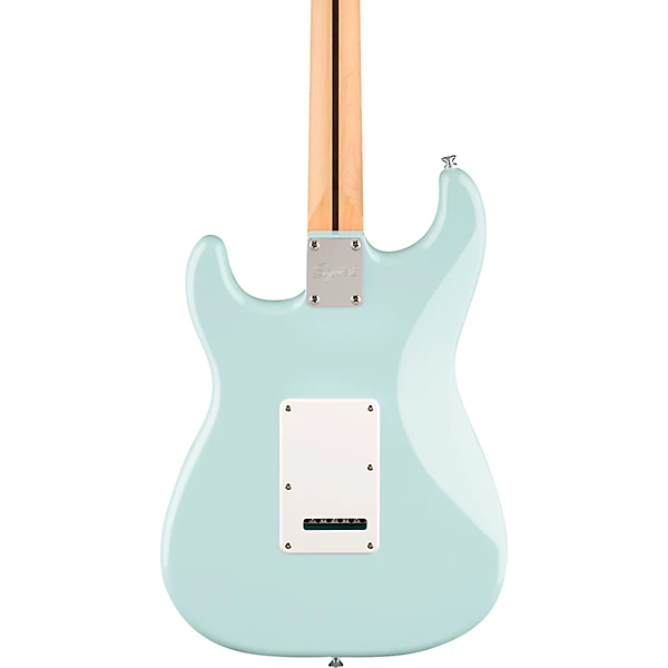 Sonic Stratocaster Limited Edition Maple Fingerboard Electric Guitar Pack With Fender Frontman 10G Amp Sonic Blue