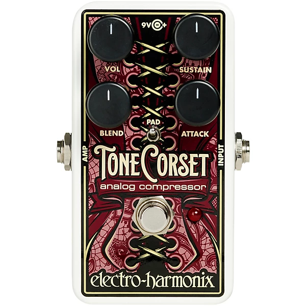 Electro Harmonix Tone Corset Analog Compressor Effects Pedal