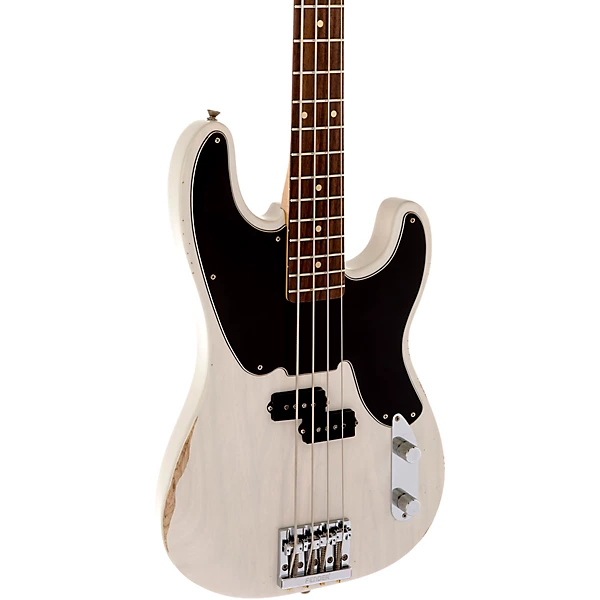 Mike Dirnt Roadworn Precision Bass White Blonde Rosewood Fingerboard