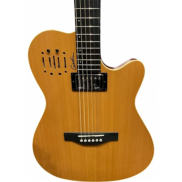 Used Godin A6 Ultra Natural Acoustic Electric Guitar