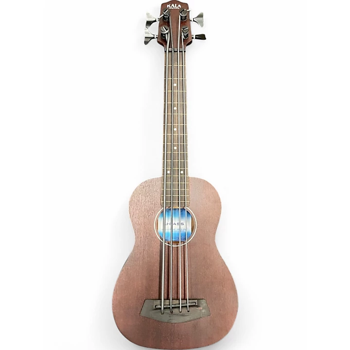 Used Kala Ubass Bass Rumbler Mahogany Acoustic Bass Guitar