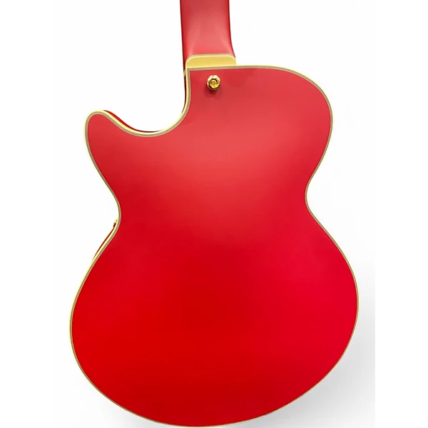 DAngelico Used DAngelico LIMITED EDITION DELUXE Red Hollow Body Electric Guitar.gc