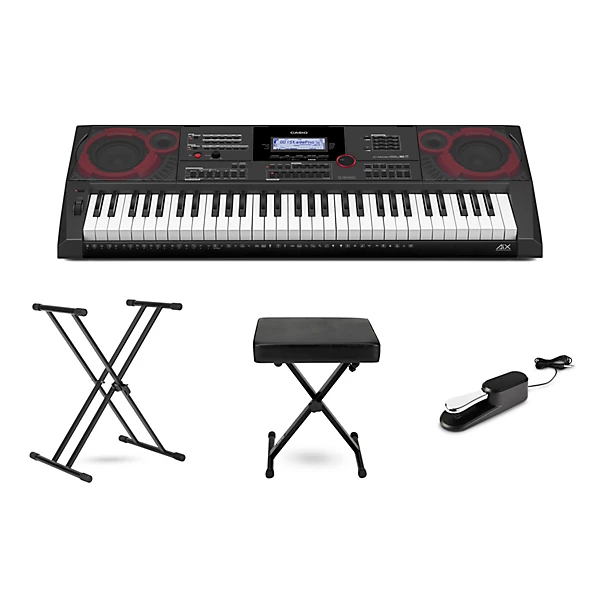 CT X5000 61 Key Portable Keyboard Essentilas Bundle