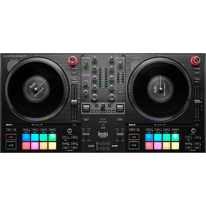 DJControl Inpulse T7 2 Channel Motorized DJ Controller Black