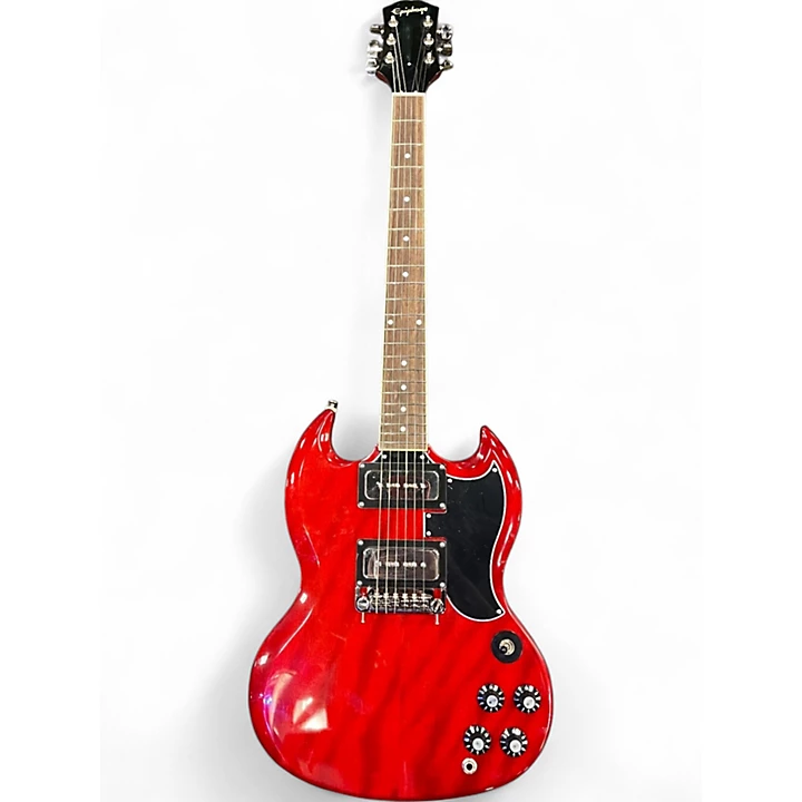 Epiphone Used Epiphone Tony Iommi SG Custom VINTAGE CHERRY Solid Body Electric Guitar.gc