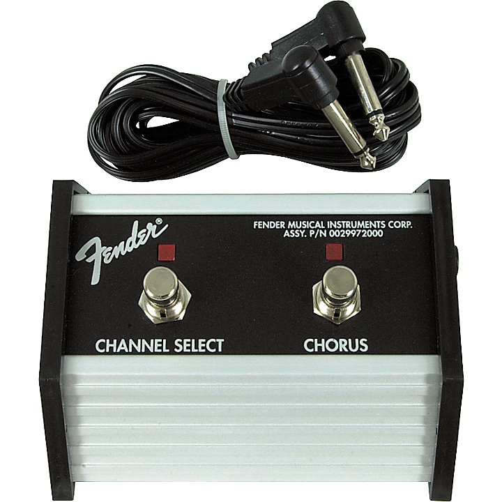 2 Button Channel Chorus Footswitch