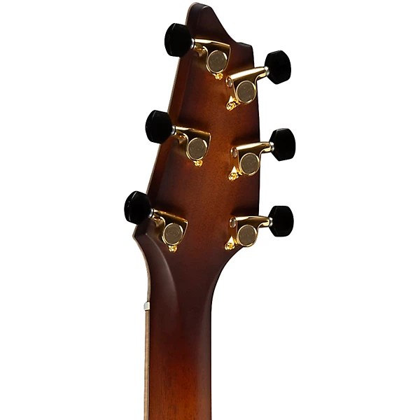 Legacy All Koa Limited Edition Cutaway Companion Acoustic Electric Guitar Shadowburst