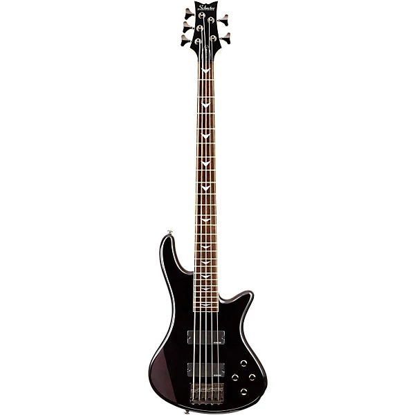 Stiletto Extreme 5 5 String Bass Guitar See Thru Black