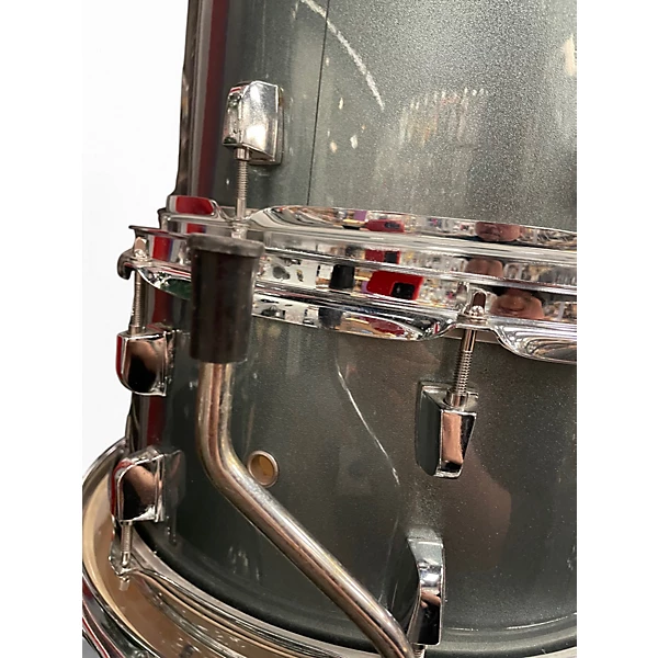 Pearl Used Pearl 4 Piece Roadshow Charcoal Mettalic Drum Kit.gc