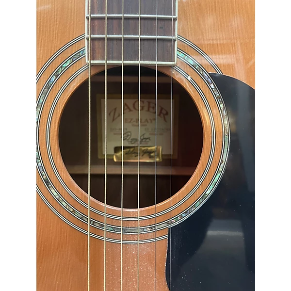 Used Zager ZAD 80/N Natural Acoustic Guitar