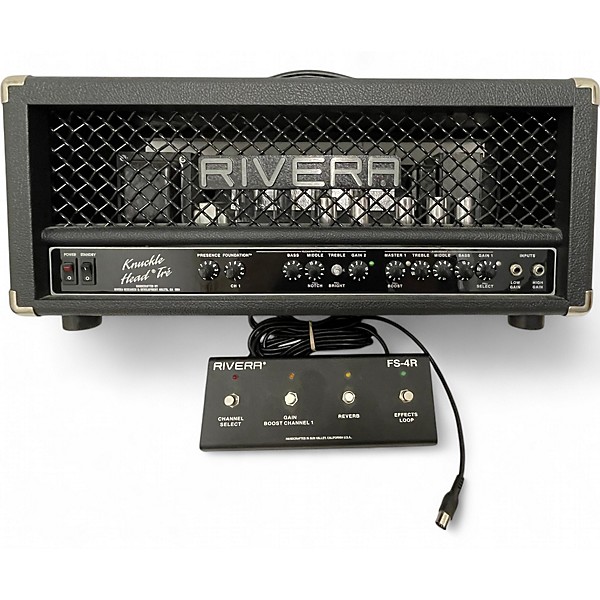 Used Rivera K120TRE Knucklehead Tre 120W Tube Guitar Amp Head