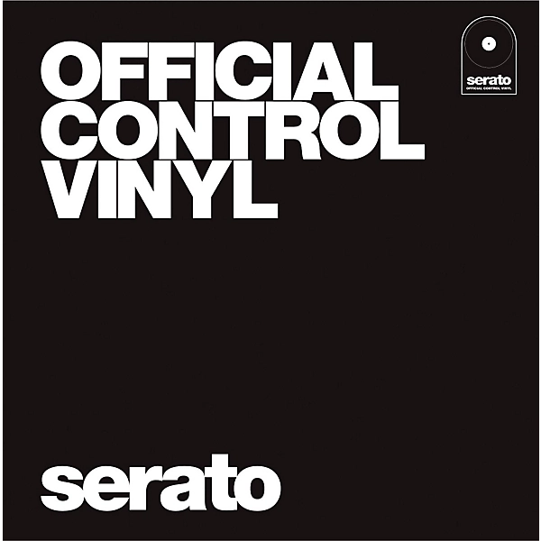 12 Inch Control Vinyl Performance Series OFFICIAL Jacket Pair Black