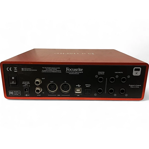 Focusrite Used Focusrite Scarlett