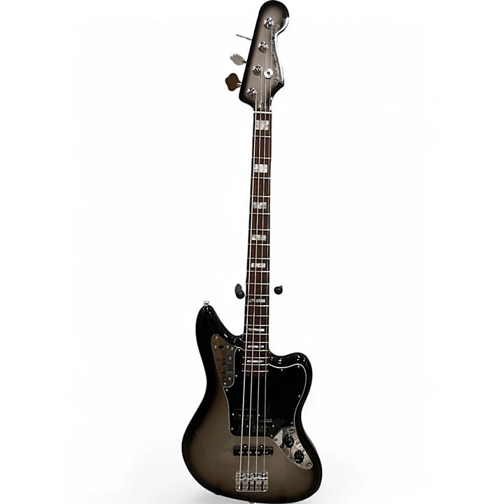 Used Fender Troy Sanders Jaguar Bass Silverburst Electric Bass Guitar