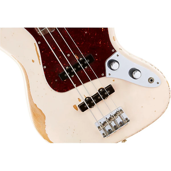 Fender Flea Signature Road Worn Jazz Bass Level 2 Shell Pink
