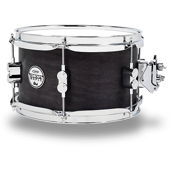 Black Wax Maple Snare Drum 10x6 Inch