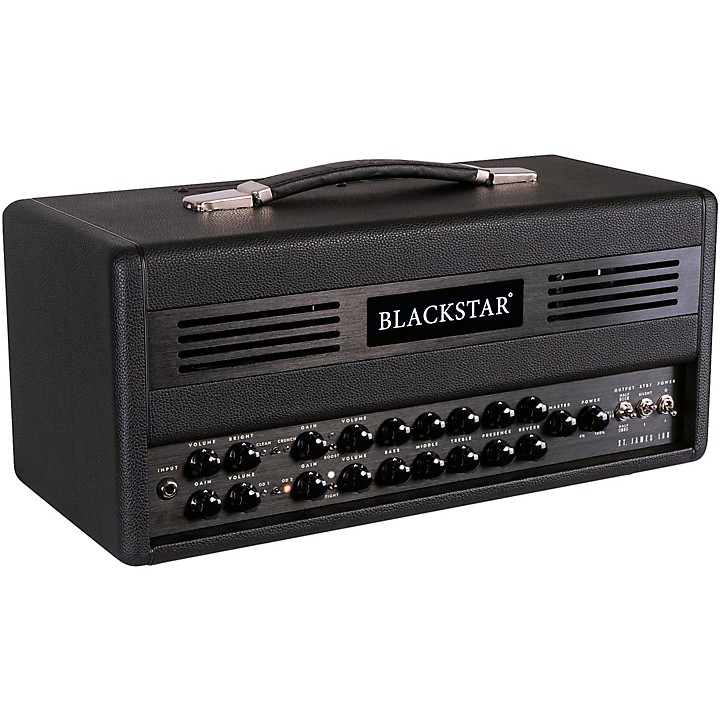 St James 100 100W Tube Guitar Amp Head Black