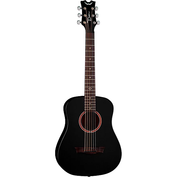 Flight Series Travel Acoustic Guitar Satin Black