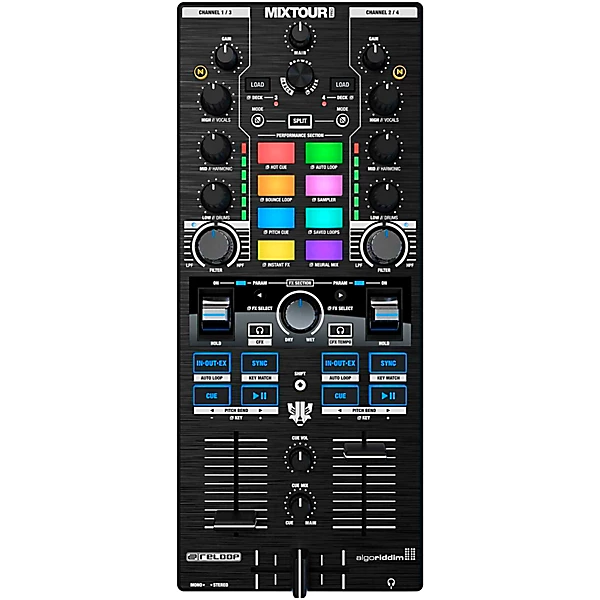 Reloop Mixtour Pro Portable 4 Deck DJ Controller