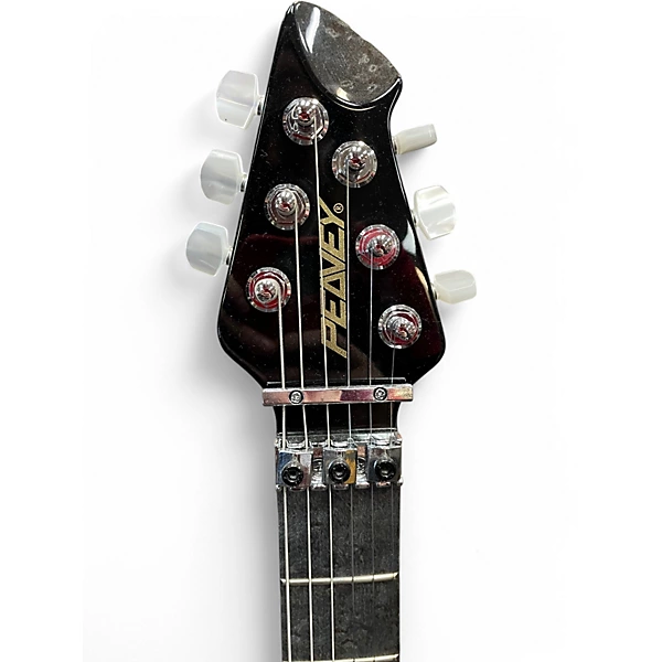 Used Peavey NOS LIMITED EDITION HP 2 Trans Black Solid Body Electric Guitar