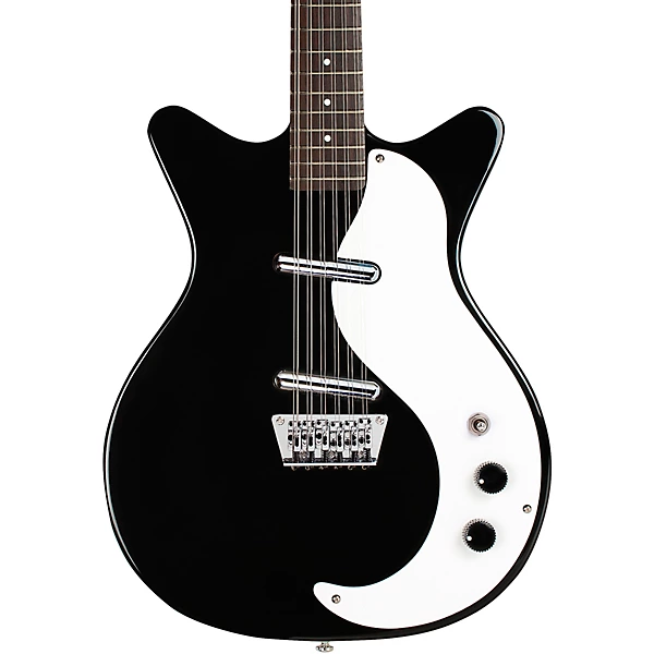 Danelectro 12 String Electric Guitar Black