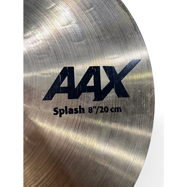 SABIAN Used SABIAN 8in AAX Splash Brilliant Cymbal