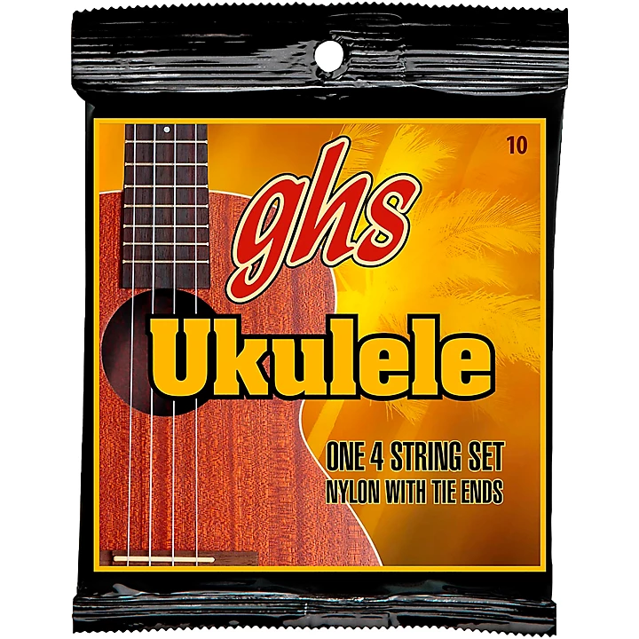 H T10 Standard Ukulele Black Nylon Strings