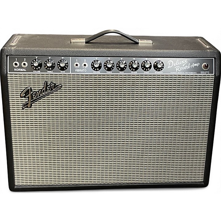Used Fender 1965 Deluxe Reverb 22W Tube Guitar Amp Head