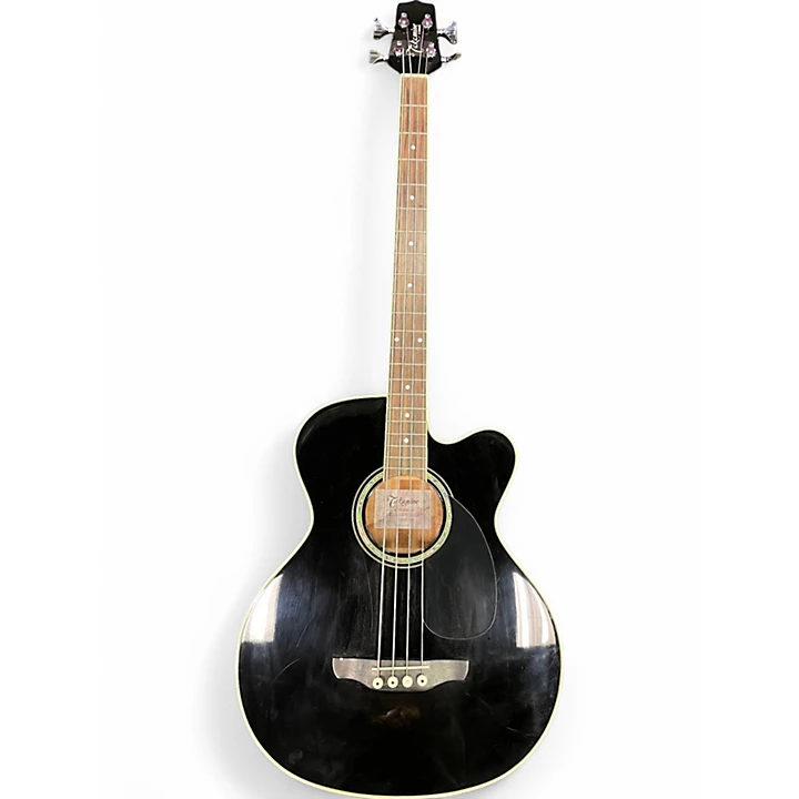 Takamine Used Takamine EGB2S Black Acoustic Bass Guitar.gc