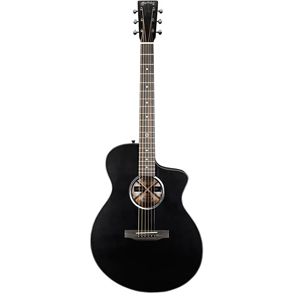 SCE Custom Road Series Koa Acoustic Electric Guitar Black