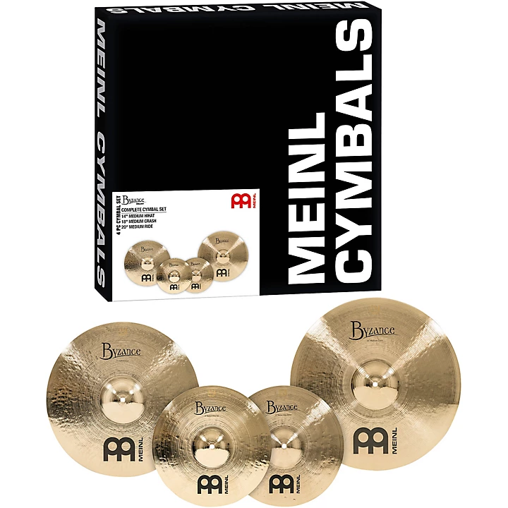Byzance Brilliant Complete Cymbal Set