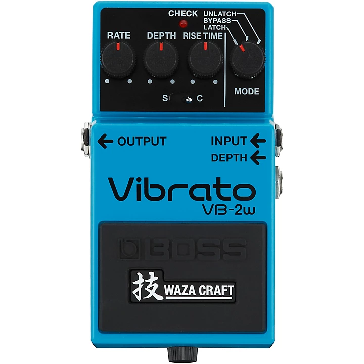 BOSS VB 2W Waza Craft Vibrato Effects Pedal
