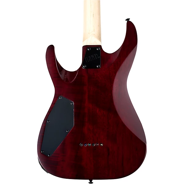 LTD MH 200QM NT Electric Guitar See Thru Black Cherry