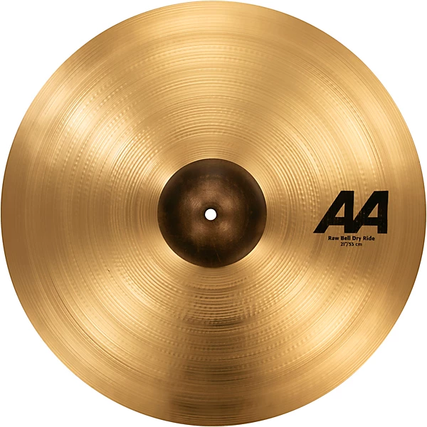 AA Raw Bell Dry Ride Cymbal 21 in