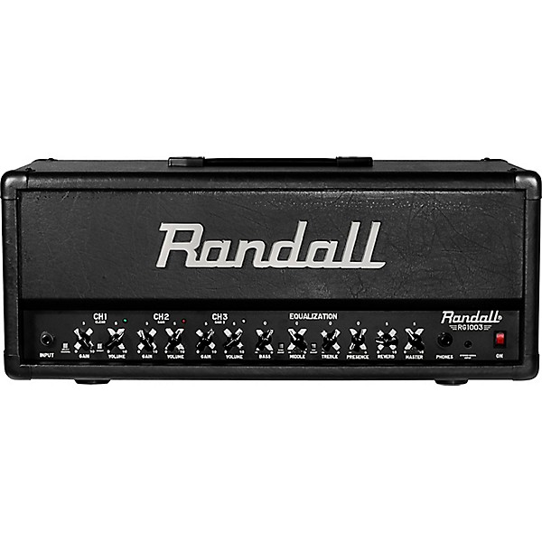 Randall RG1003H 100W Solid State Guitar Head Level 2 Black