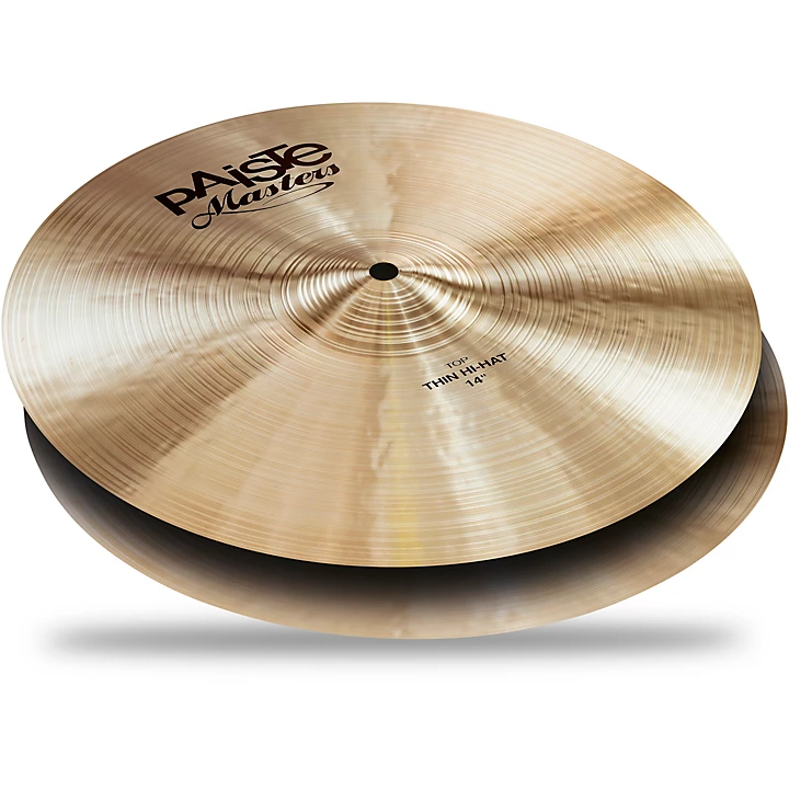 Paiste Masters Thin Hi Hat Cymbals 14 in. Pair