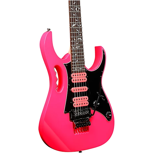 Ibanez JEMJRSP Steve Vai Signature Electric Guitar Pink