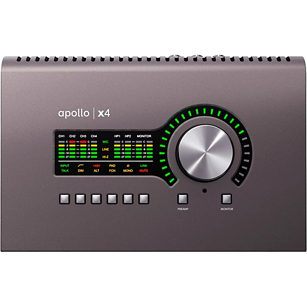 Universal Audio Apollo x4 Heritage Edition Thunderbolt 3 Audio Interface Level 1 L81212004000000.gc