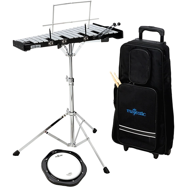 Majestic Bell and Practice Pad Kit With Rolling Cart Level 2