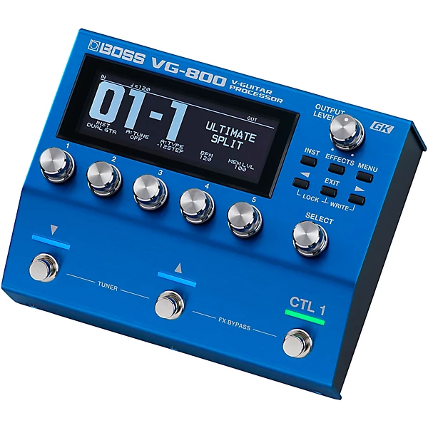 BOSS VG 800 V Guitar Processor Blue